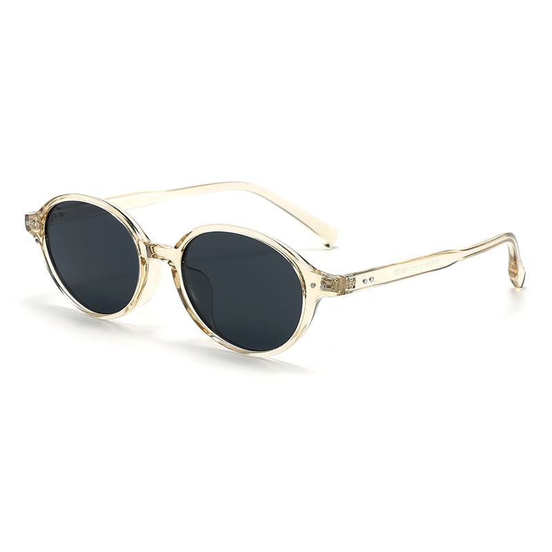Oval Frame Sunglasses