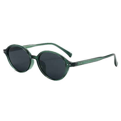 Oval Frame Sunglasses
