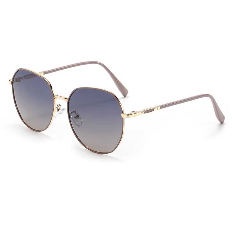Geometric Metal Sunglasses