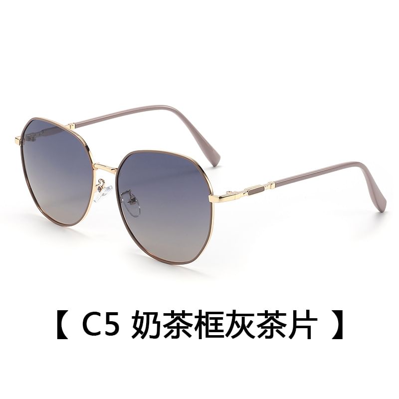 Geometric Metal Sunglasses