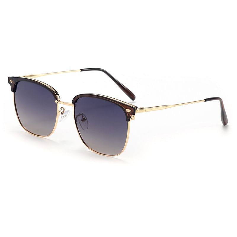 Browline Metal Sunglasses