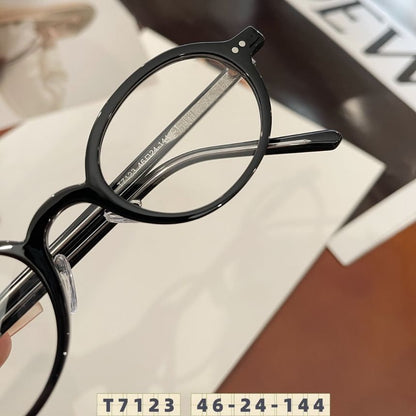 Oval Frame Glasses