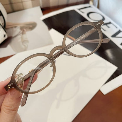 Oval Frame Glasses