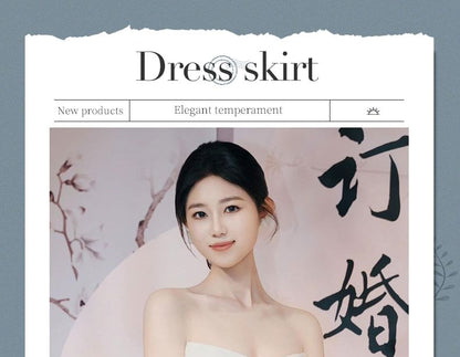 Wedding Plain Off-Shoulder A-Line Gown