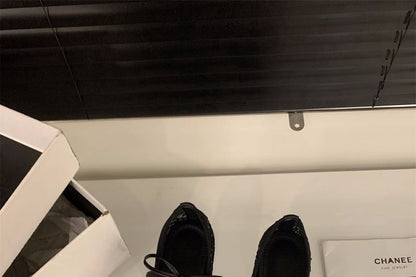 Bow Mesh Flat Mary Jane Shoes