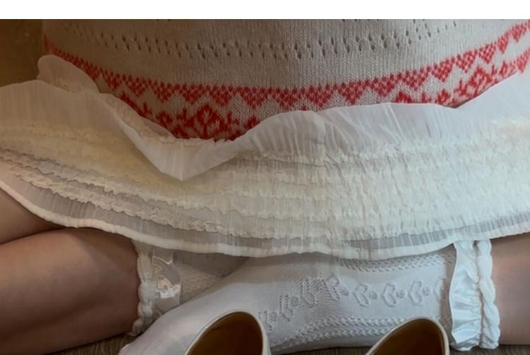 Buckled Faux Leather Chunky Heel Loafers