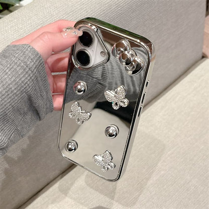 Butterfly Mirrored Phone Case / Strap / Set