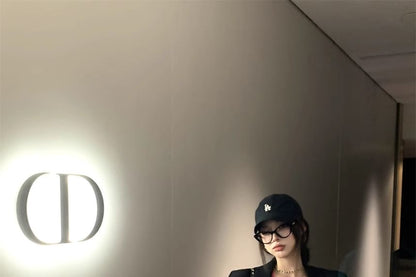 / Notch Mini (Various Plain High Pencil Skirt Blazer Designs) Waist Two-Piece Two Mock Lapel Tone