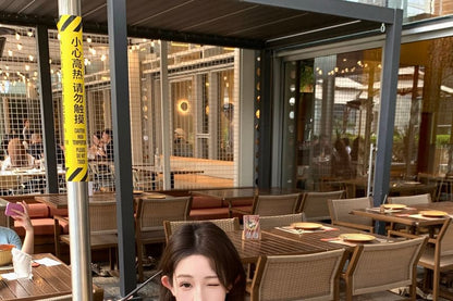 Speckle Perforated Tie Front Knit Crop Tube Top / Drawstring Waist Hot Pants / Cardigan