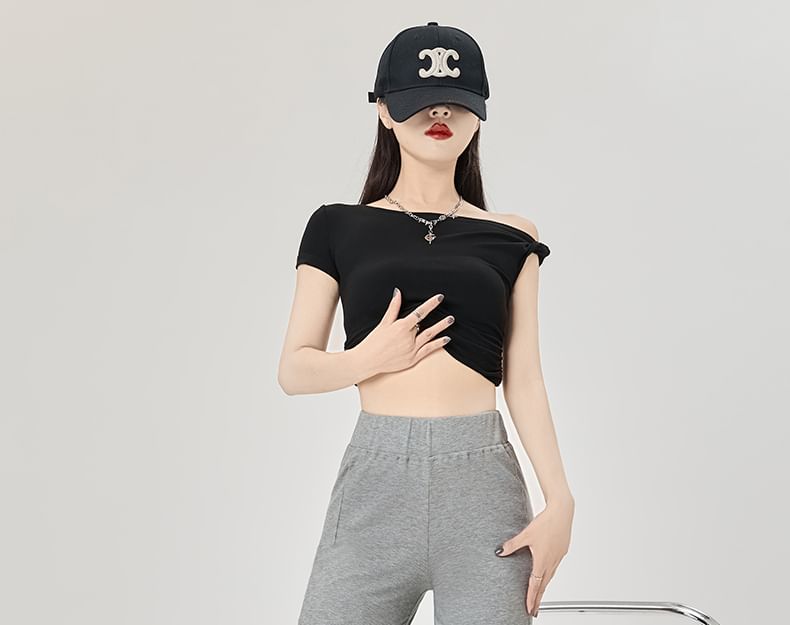 High Rise Flared Sweatpants