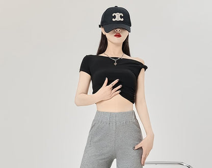 High Rise Flared Sweatpants