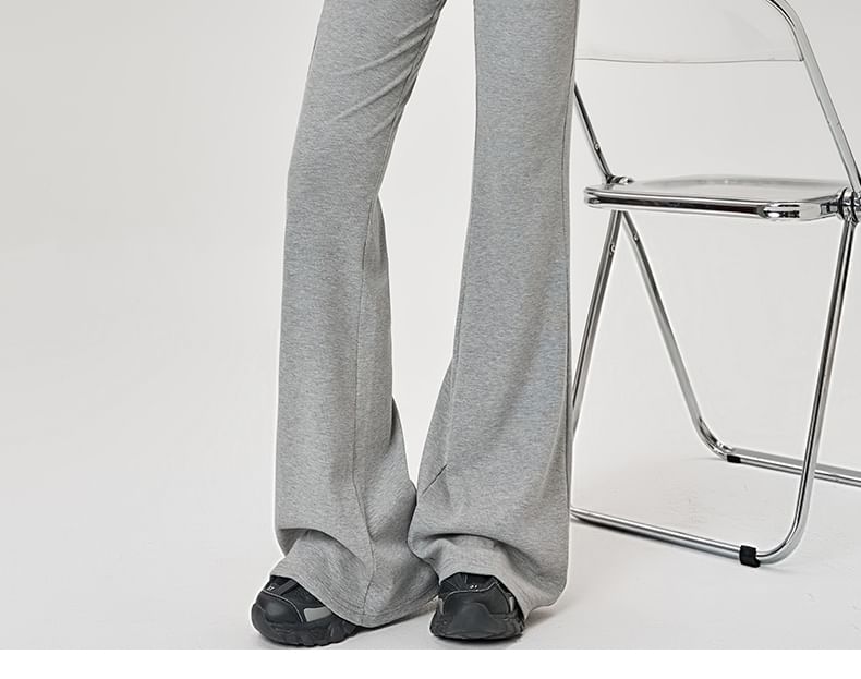 High Rise Flared Sweatpants