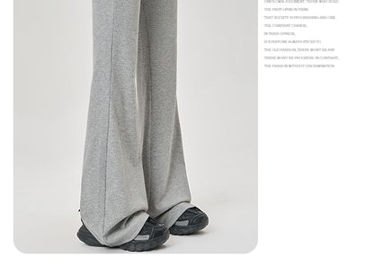 High Rise Flared Sweatpants