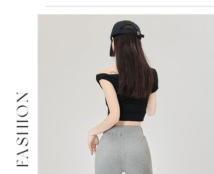 High Rise Flared Sweatpants