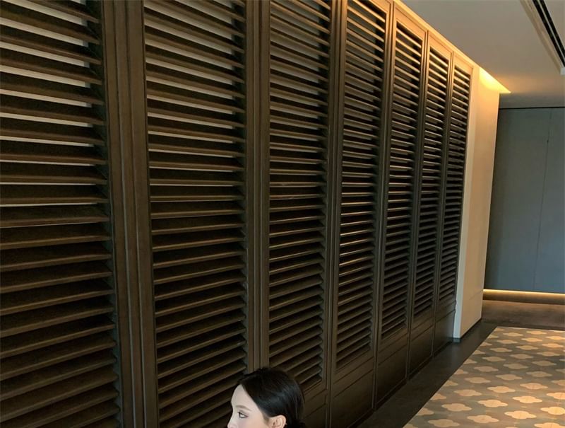 Spaghetti Strap Floral Jacquard Maxi A-Line Dress / Bolero