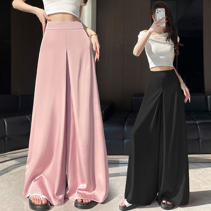 High Waist Plain Culottes