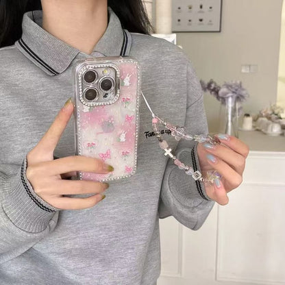Rabbit Butterfly Phone Case / Strap / Set