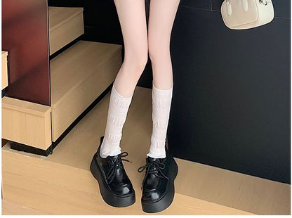 Low Waist Pinstriped Lace Trim Bow Pleated Mini A-Line Skirt