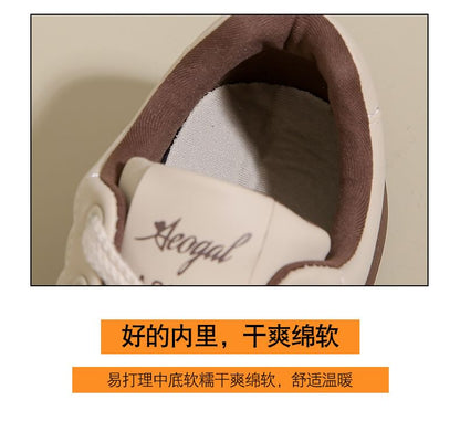 Platform Panel Sneakers