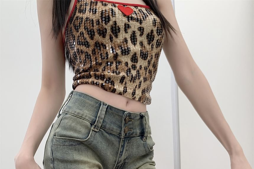 Low Rise Washed Studded Denim Shorts