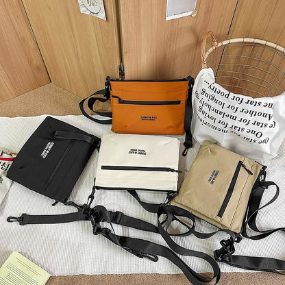 Bag Crossbody Print Nylon Lettering