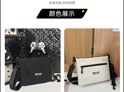 Bag Crossbody Print Nylon Lettering