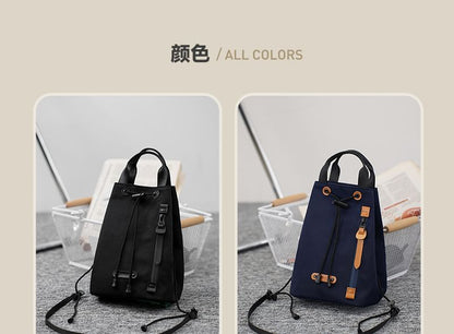 Nylon Bucket Bag Drawstring