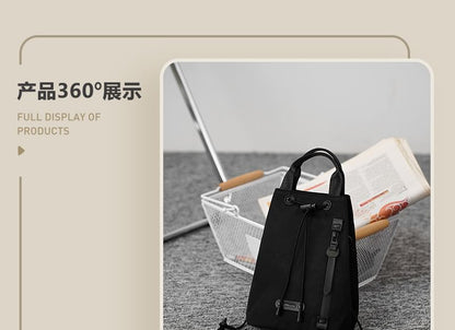 Nylon Bucket Bag Drawstring