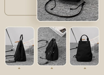 Nylon Bucket Bag Drawstring