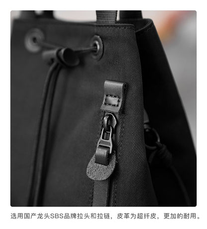 Nylon Bucket Bag Drawstring