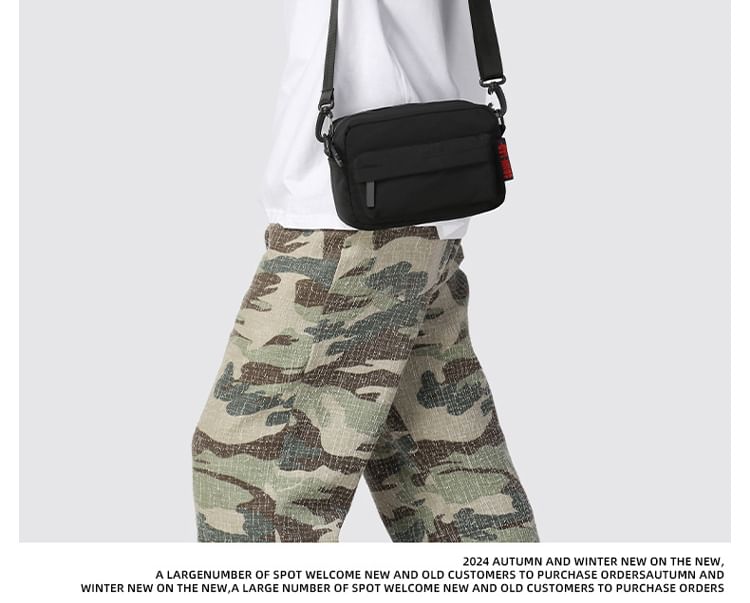 Nylon Crossbody Plain Bag