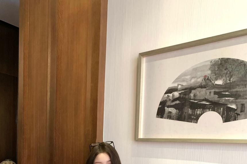 Halter Leopard Print Ruffle Top