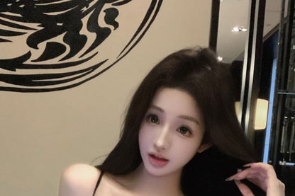 Glitter Bow Rhinestone Cami Top