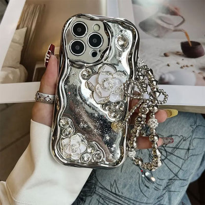 Floral Metallic Phone Case / Strap / Set