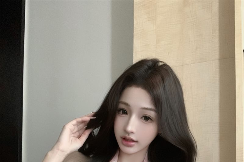 Halter Cowl Neck Floral Print Top