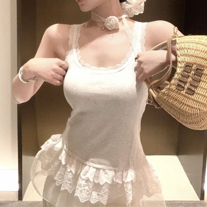 Lace Trim Camisole Top