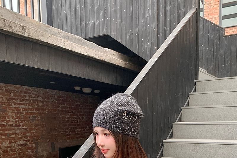 Dotted Panel Lace Camisole Top