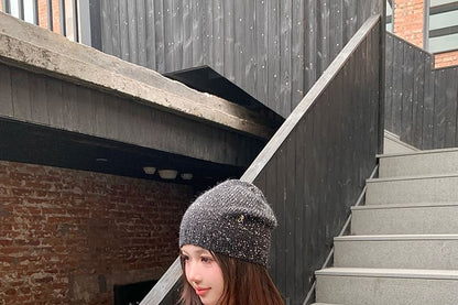 Dotted Panel Lace Camisole Top