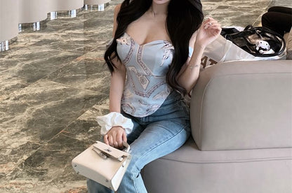 Patterned Print Camisole Top