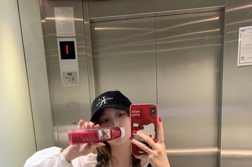 Long Sleeve Round Neck Plain Ruffle Blouse