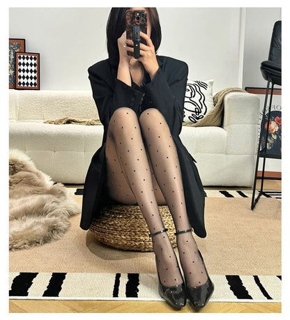 Block Heel Patent Pumps