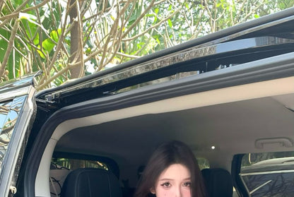 Cap Sleeve Scoop Neck Cartoon Print Bow Crop T-Shirt