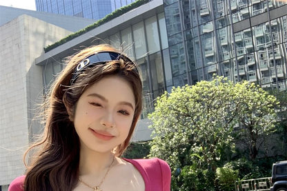 Short Sleeve Henley Plain Tee