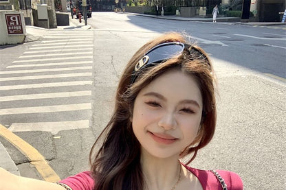 Short Sleeve Henley Plain Tee