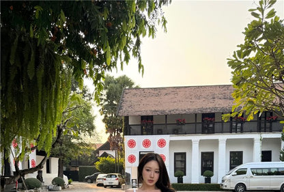 Off Shoulder Cutout Plain Top