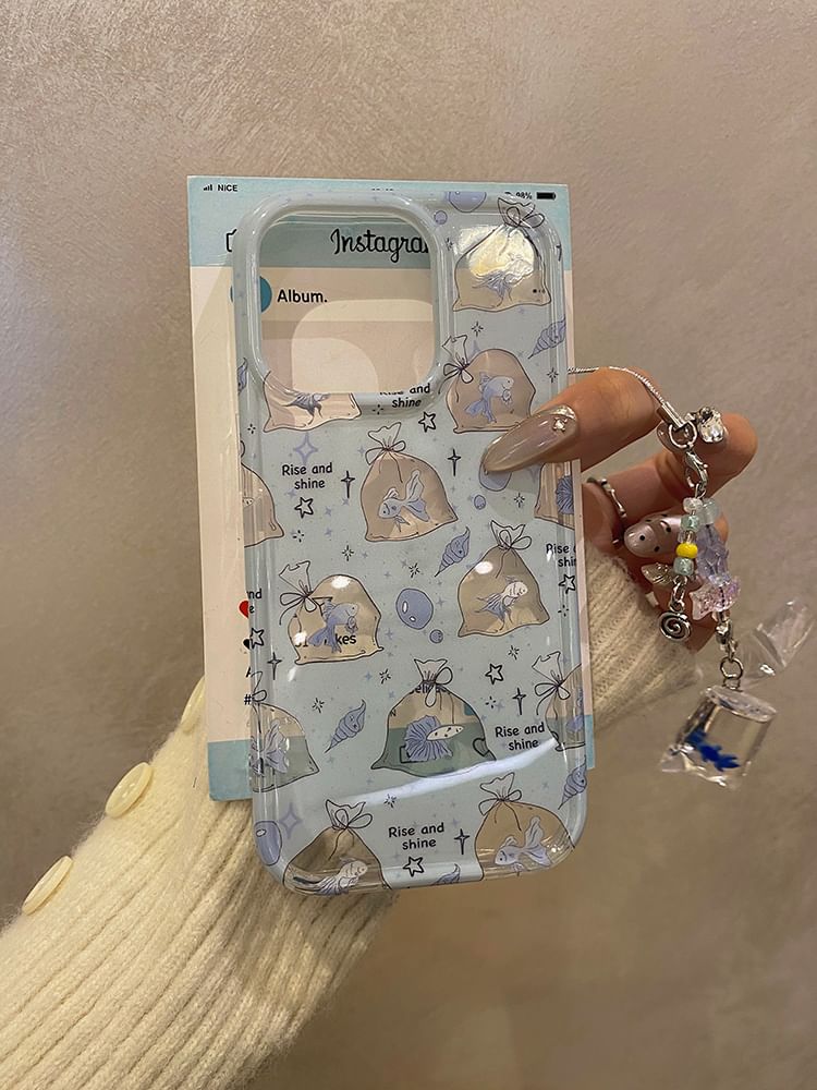 Goldfish Phone Case / Charm / Set