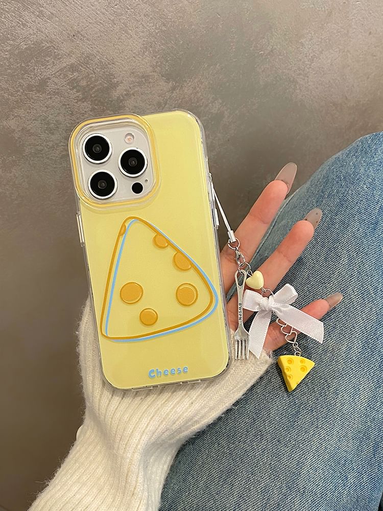 Cheese Phone Case / Charm / Set
