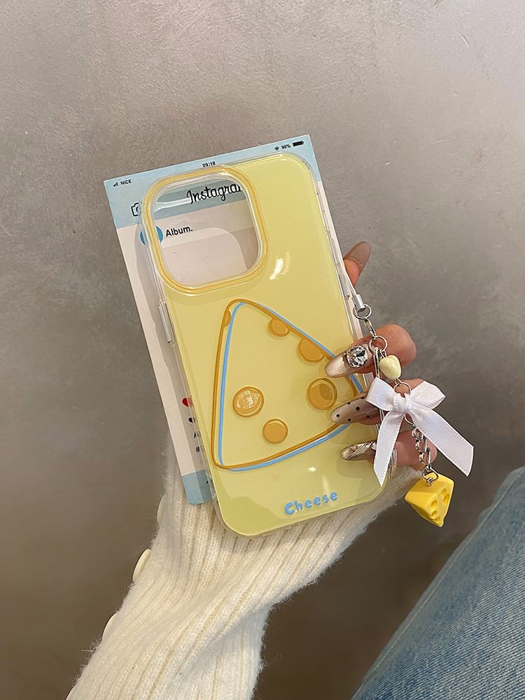 Cheese Phone Case / Charm / Set
