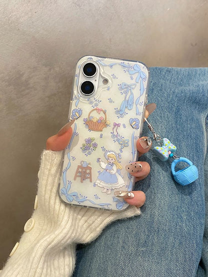Girl Phone Case / Charm / Set