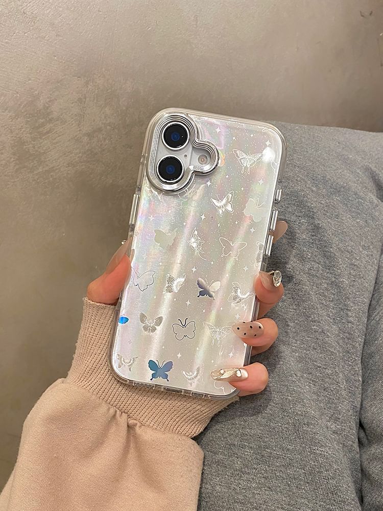 Butterfly Holographic Phone Case